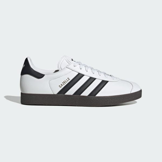 Adidas Gazelle Low Cloud White Core Black Gold Metallic IH2218