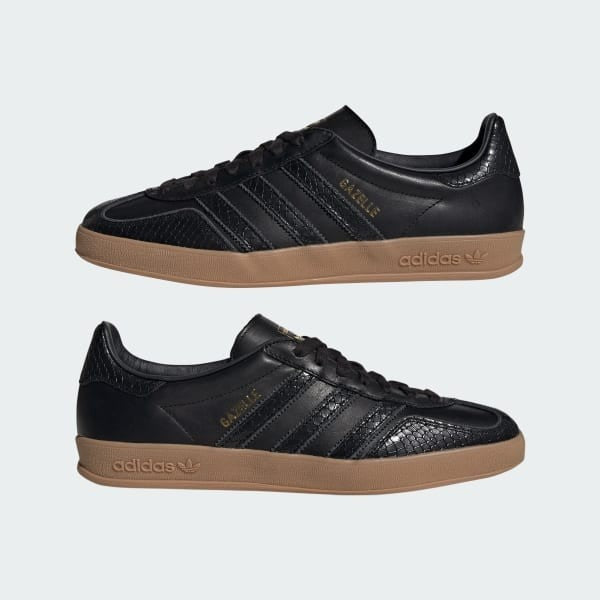 Adidas Gazelle Indoor Core Black Core Black Gum IF1978