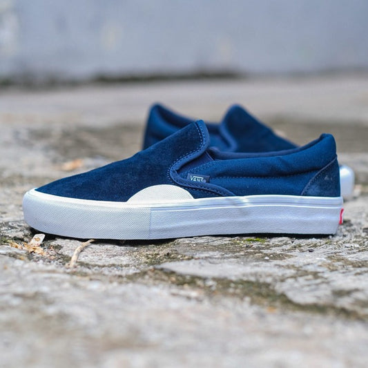 Vans Slip On Pro Rubber Dress Blue White