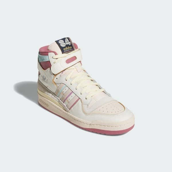 Adidas Forum 84 High Ivory Halo Ivory Preloved Crimson IF9674