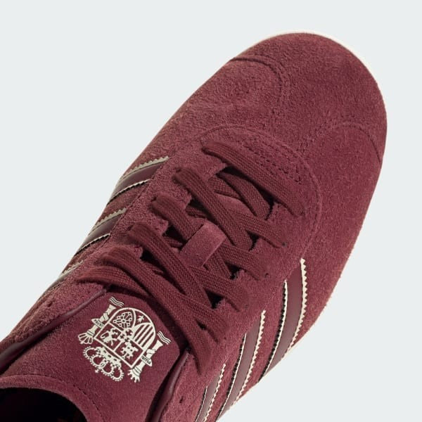 Adidas Gazelle Shadow Red Cream White Gold Metallic ID3724