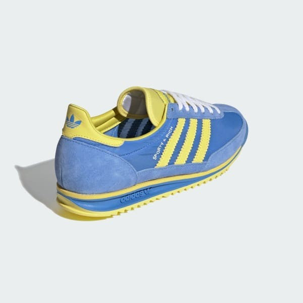 Adidas SL 72 OG x Sporty & Rich Real Blue Light Yellow Cloud White JH6701