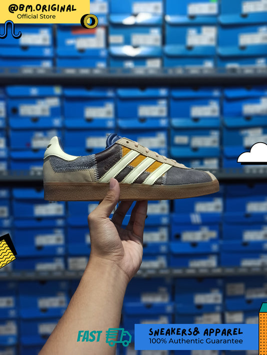 Adidas Gazelle 85 x Atmos Patchwork Brown Multi II0002