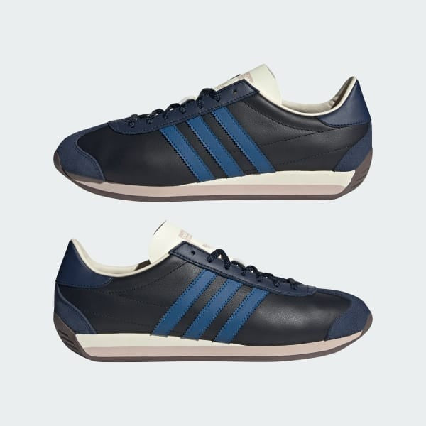 Adidas Country OG Core Black Dark Marin Cream White ID2962