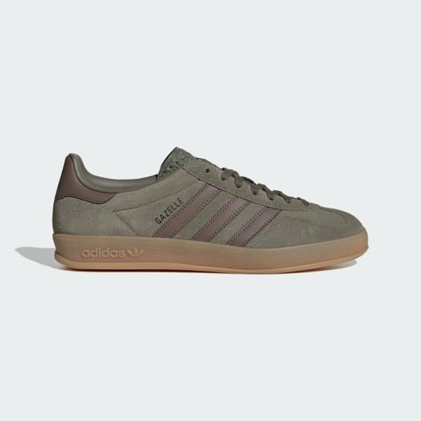 Adidas Gazelle Indoor Olive Strata Earth Strata Gum JH5785