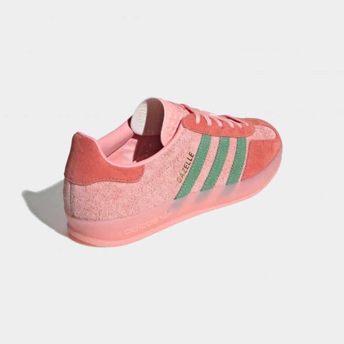 Adidas Gazelle Indoor Semi Pink Spark Preloved Green Preloved Scarlet IG6782