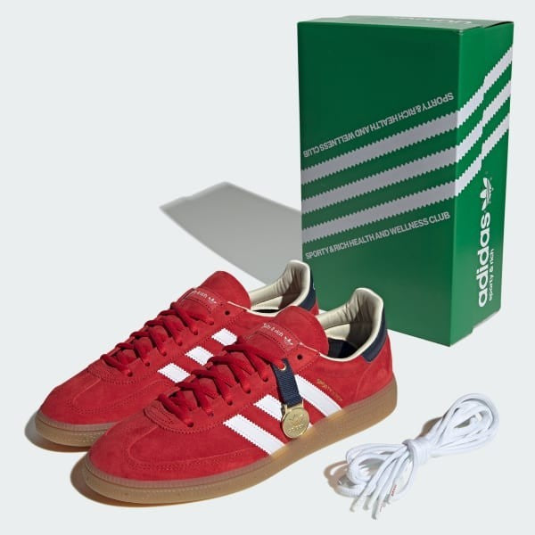 Adidas Spezial Handball Sporty Rich Collegiate Red Night Indigo Cloud White IH8337