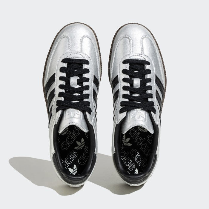 Adidas Samba OG Silver Core Black JI4218