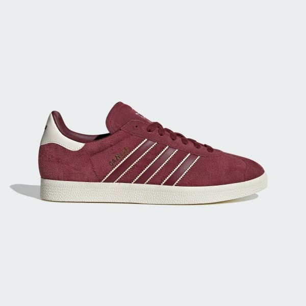 Adidas Gazelle Shadow Red Cream White Gold Metallic ID3724