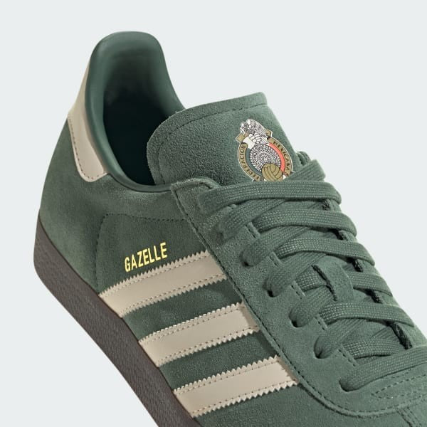 Adidas Gazelle x Mexico Green Oxide Wonder White Gum ID3726