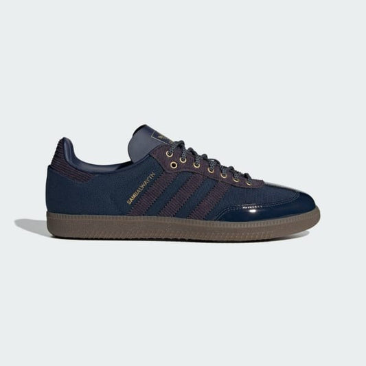 Adidas Samba OG x Alwayth Collegiate Navy Aurora Black Matte Gold IH5186