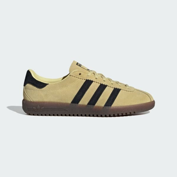 Adidas Bermuda Powder Yellow Core Black Grey Three JI2659