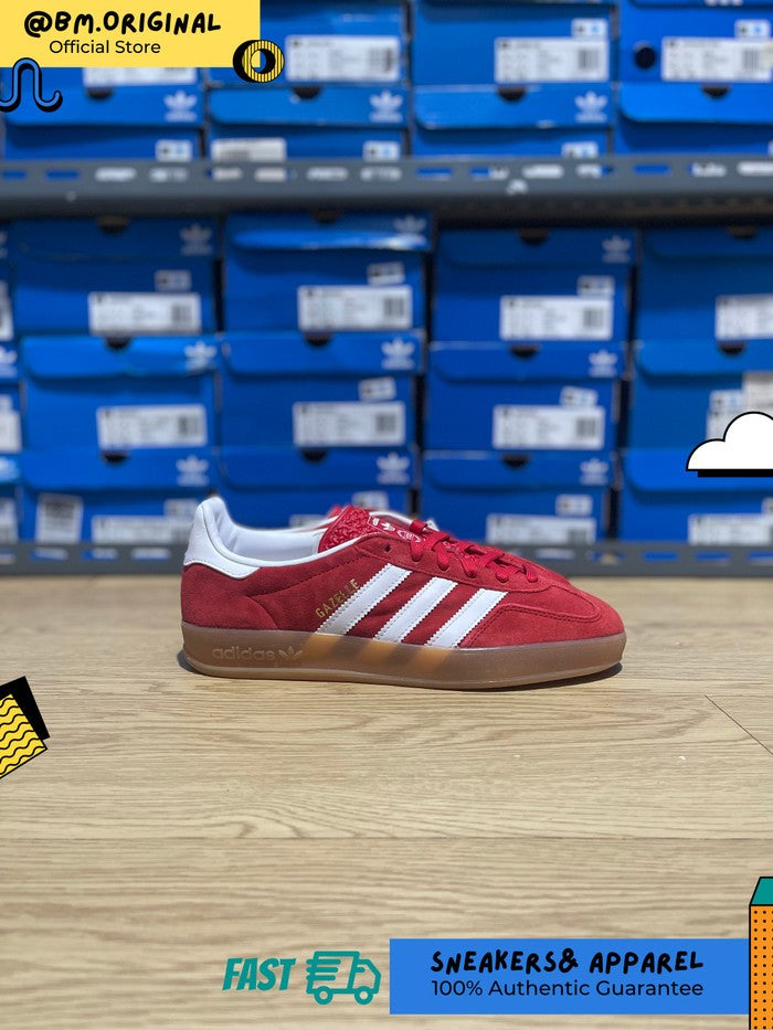 Adidas Gazelle Indoor Better Scarlet Cloud White Gum JI2063