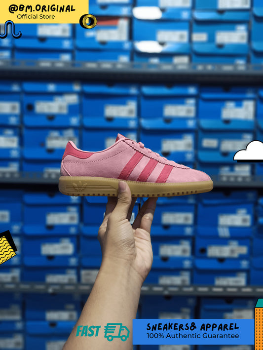 Adidas Bermuda Semi Pink Spark Preloved Scarlet Gum IH0302