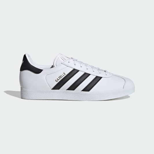 Adidas Gazelle Low Cloud White Core Black Gold Metallic ID6113