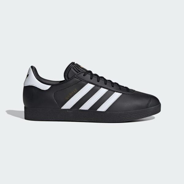 Adidas Gazelle Low Core Black Cloud White Gold Metallic ID6112