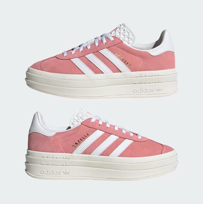 Adidas Gazelle Bold Super Pop Cloud White Core White IG9653