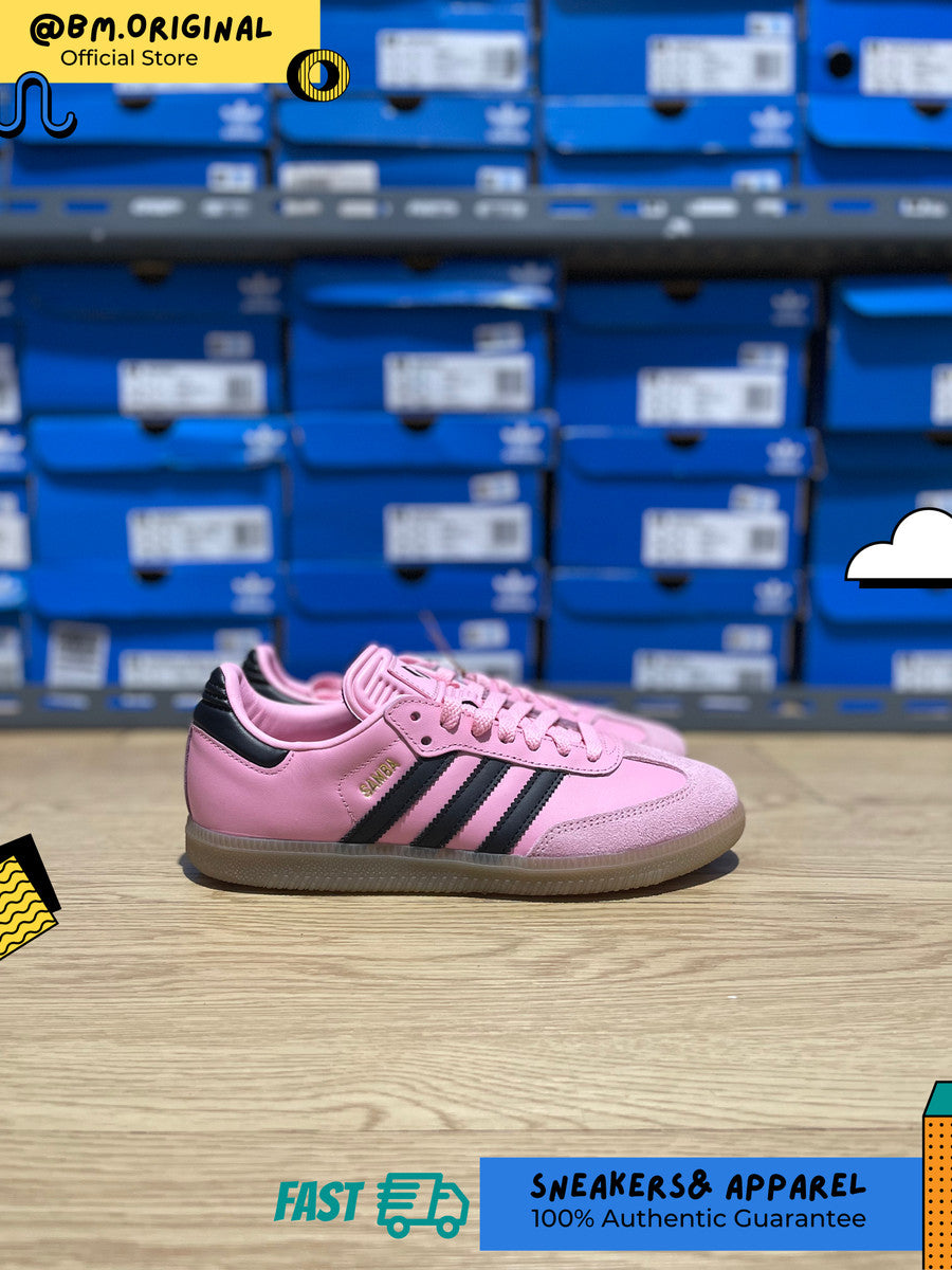 Adidas Samba Messi Indoor Light Pink Core Black Gum IH8158