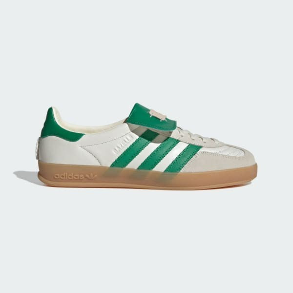 Adidas Gazelle Indoor Off White Green ID3518