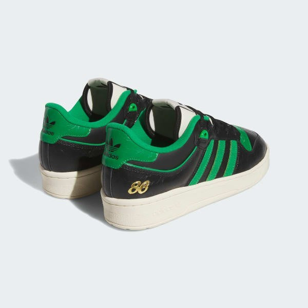 Adidas Rivalry 86 Low Core Black Green Cream White IE7160