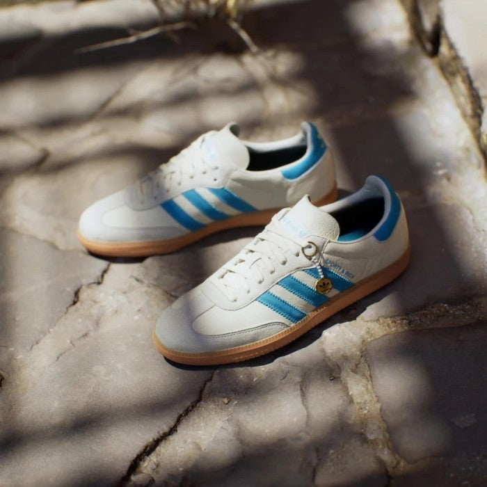 Adidas Samba OG Sporty & Rich Cream White Blue Rush Gum IE7096