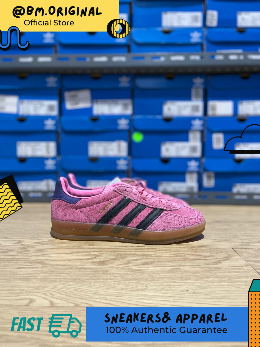 Adidas Gazelle Indoor Bliss Pink Core Black Collegiate Purple IE7002