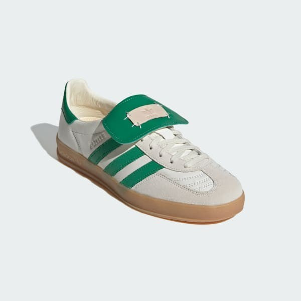 Adidas Gazelle Indoor Off White Green ID3518