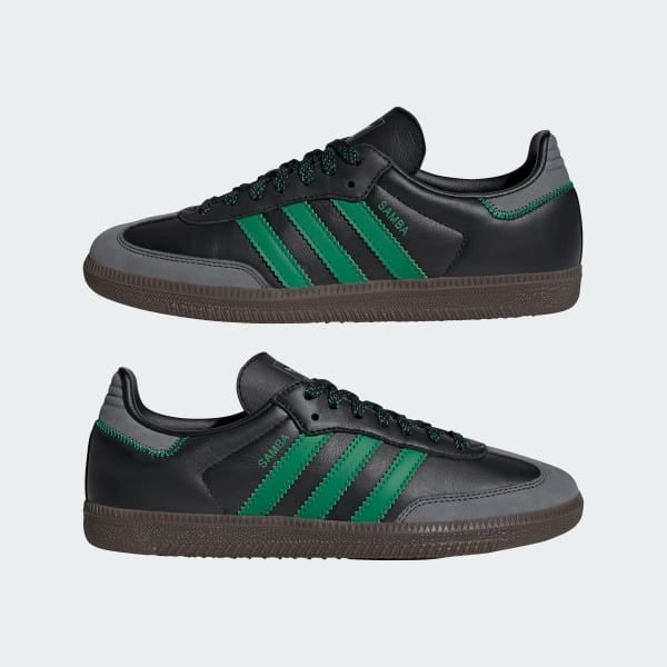 Adidas Samba OG Core Black Green Grey Six IE6520