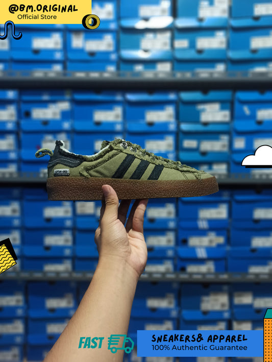 Adidas Campus 80s SFTM Focus Olive Core Black Gum ID4792