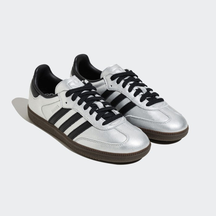 Adidas Samba OG Silver Core Black JI4218