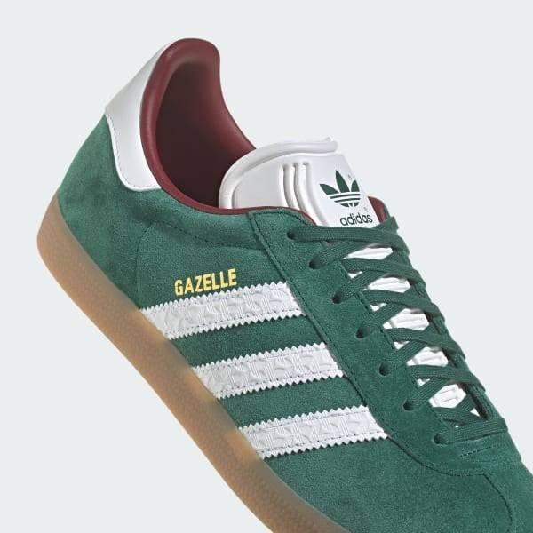 Adidas Gazelle Collegiate Green Cloud White Burgundy IF1016