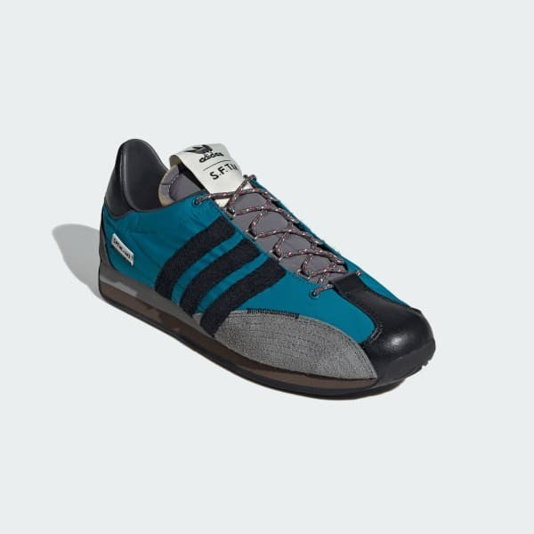 Adidas x SFTM Country OG Active Teal Core Black Ash ID3545