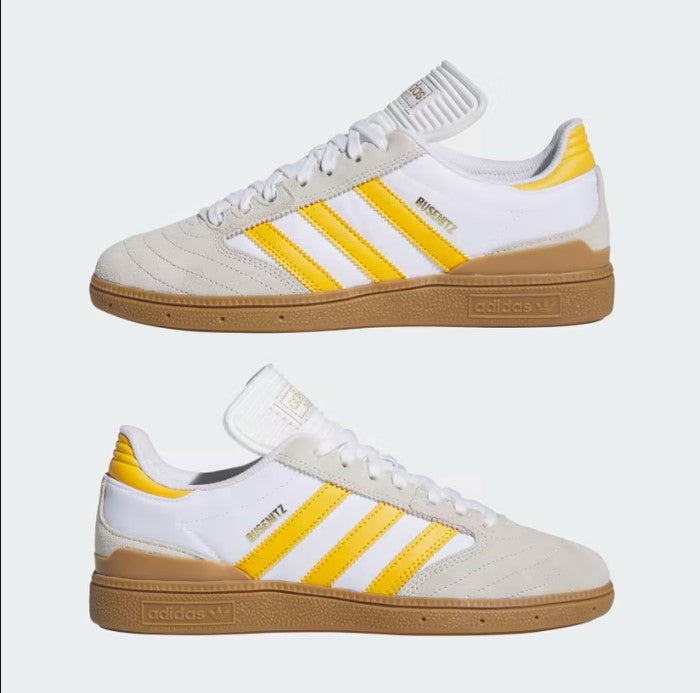 Adidas Busenitz Crystal White Preloved Yellow Gum IG5254