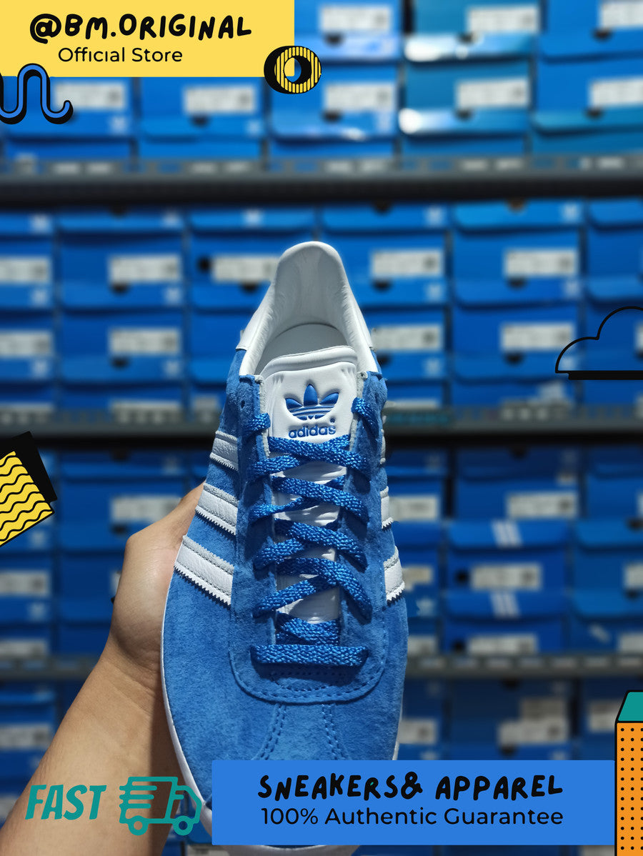 Adidas Gazelle 85 Blue White Gold IG0456