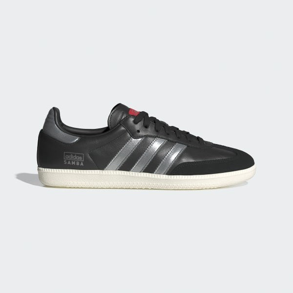 Adidas Samba OG Core Black Silver Metallic Off White IF1825