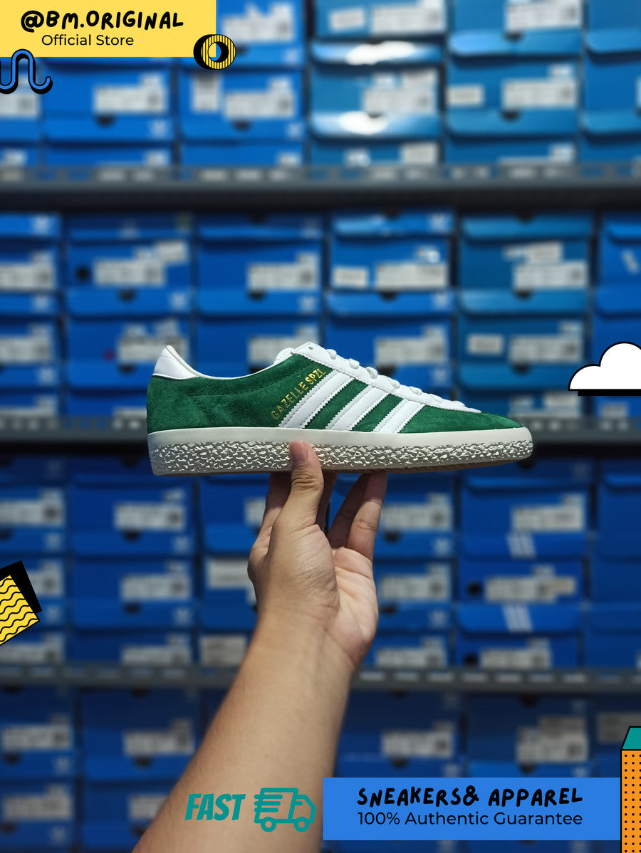 Adidas Gazelle SPZL Dark Green Cloud White Off White IF5787