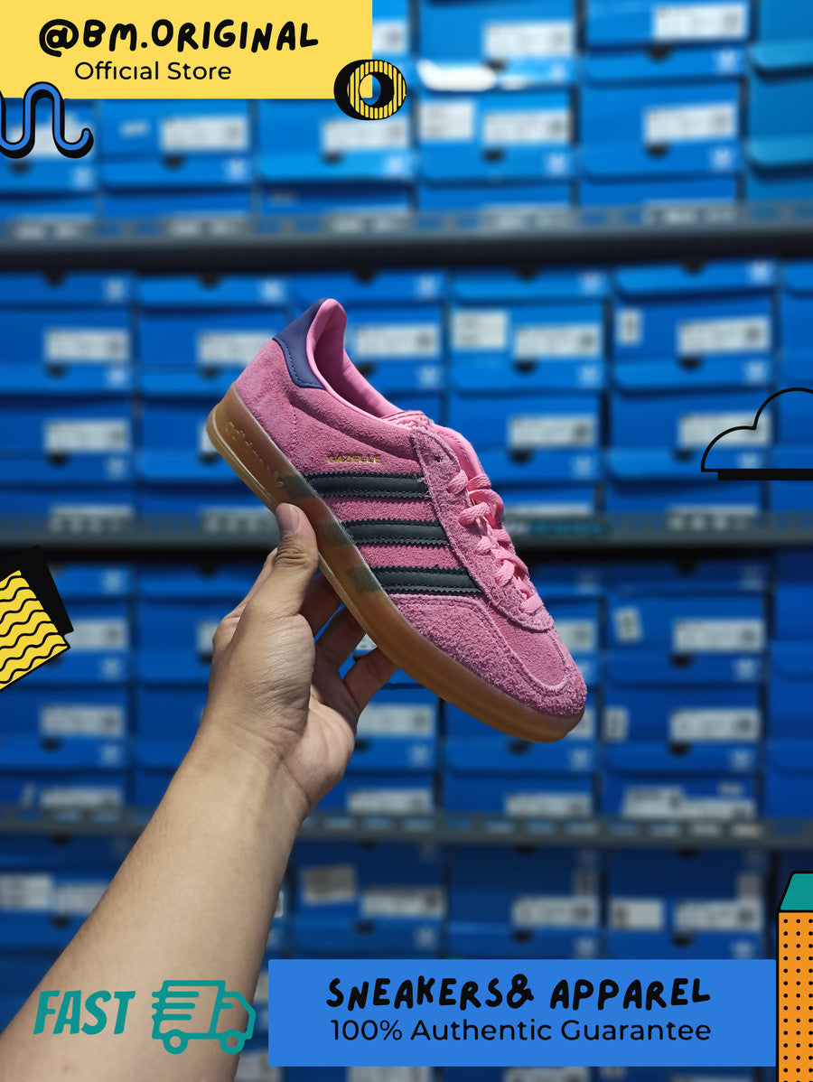 Adidas Gazelle Indoor Bliss Pink Core Black Collegiate Purple IE7002