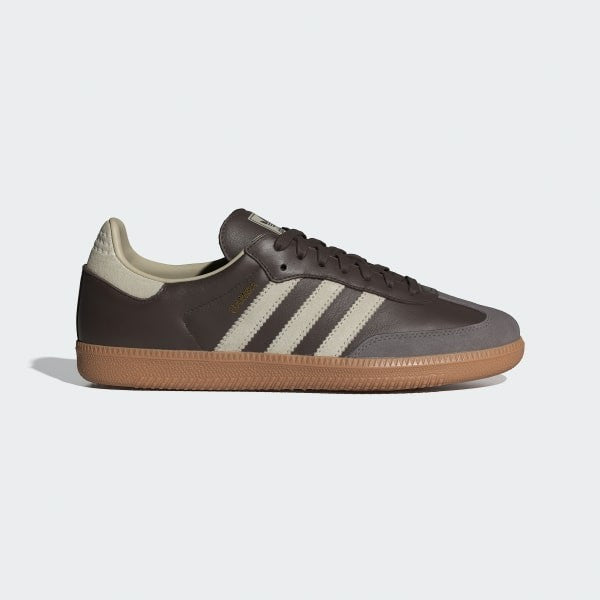 Adidas Samba OG Brown Putty Grey Gold Metallic ID1481