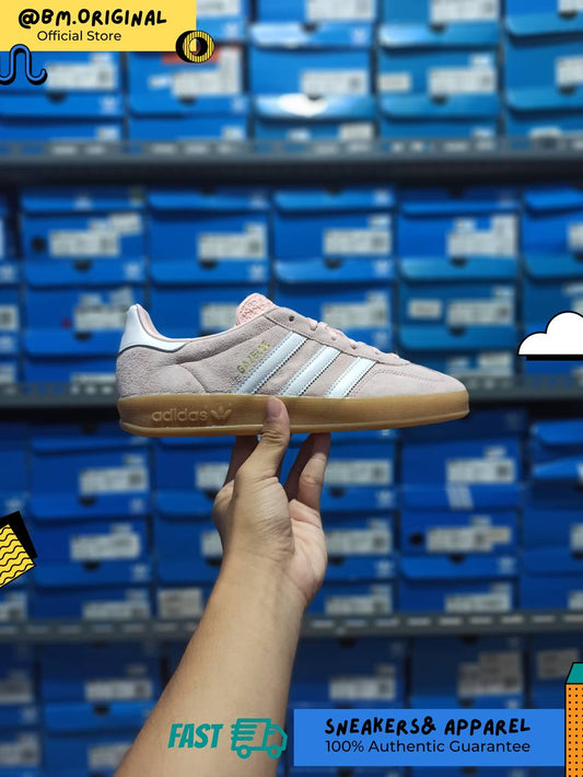 Adidas Gazelle Indoor Sandy Pink Cloud White Gum IH5484