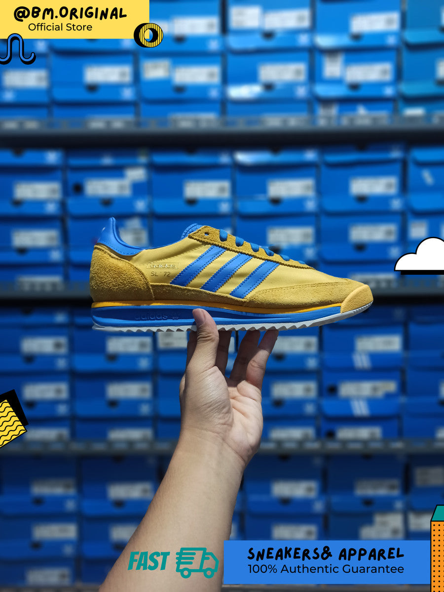 Adidas SL 72 RS Utility Yellow Bright Royal Core White IE6526