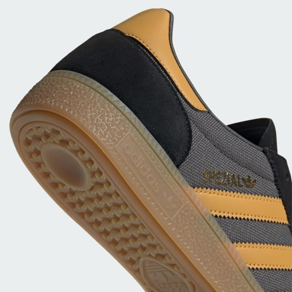 Adidas Spezial Handball Core Black Preloved Yellow Grey Six IF9528