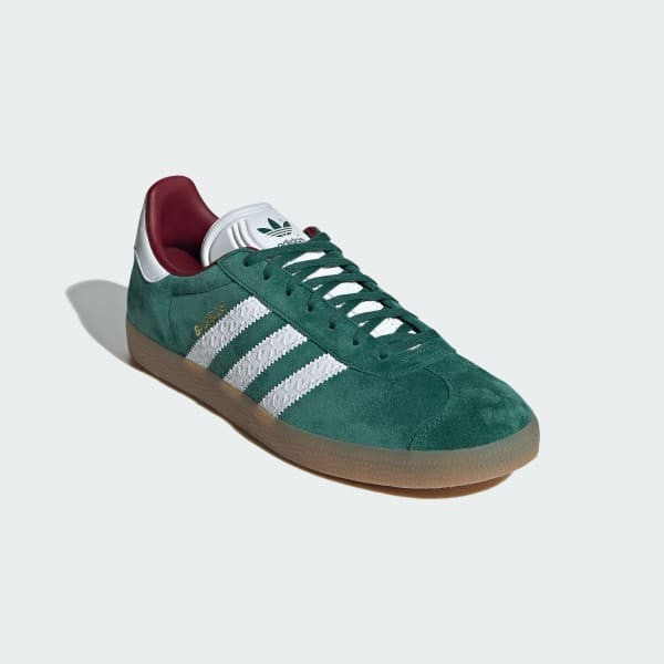 Adidas Gazelle Collegiate Green Cloud White Burgundy IF1016