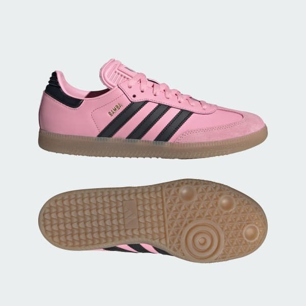 Adidas Samba Messi Indoor Light Pink Core Black Gum IH8158