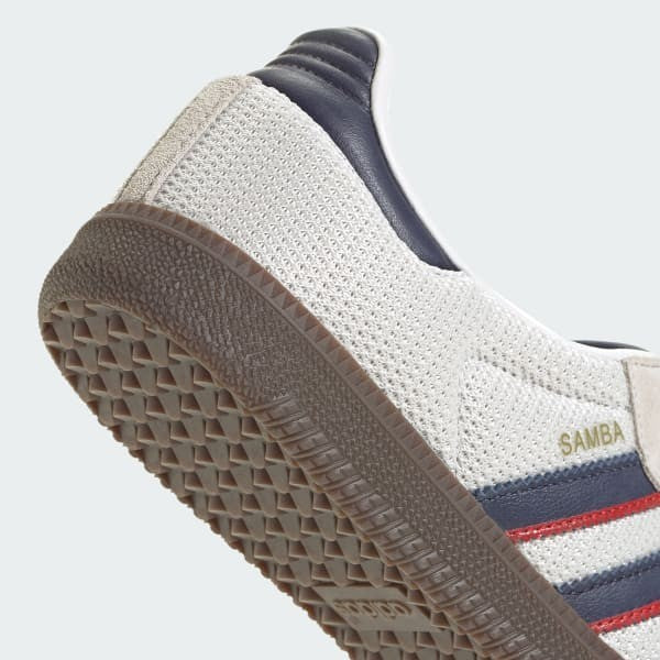 Adidas Samba OG Crystal White Dark Blue Gum IE9169