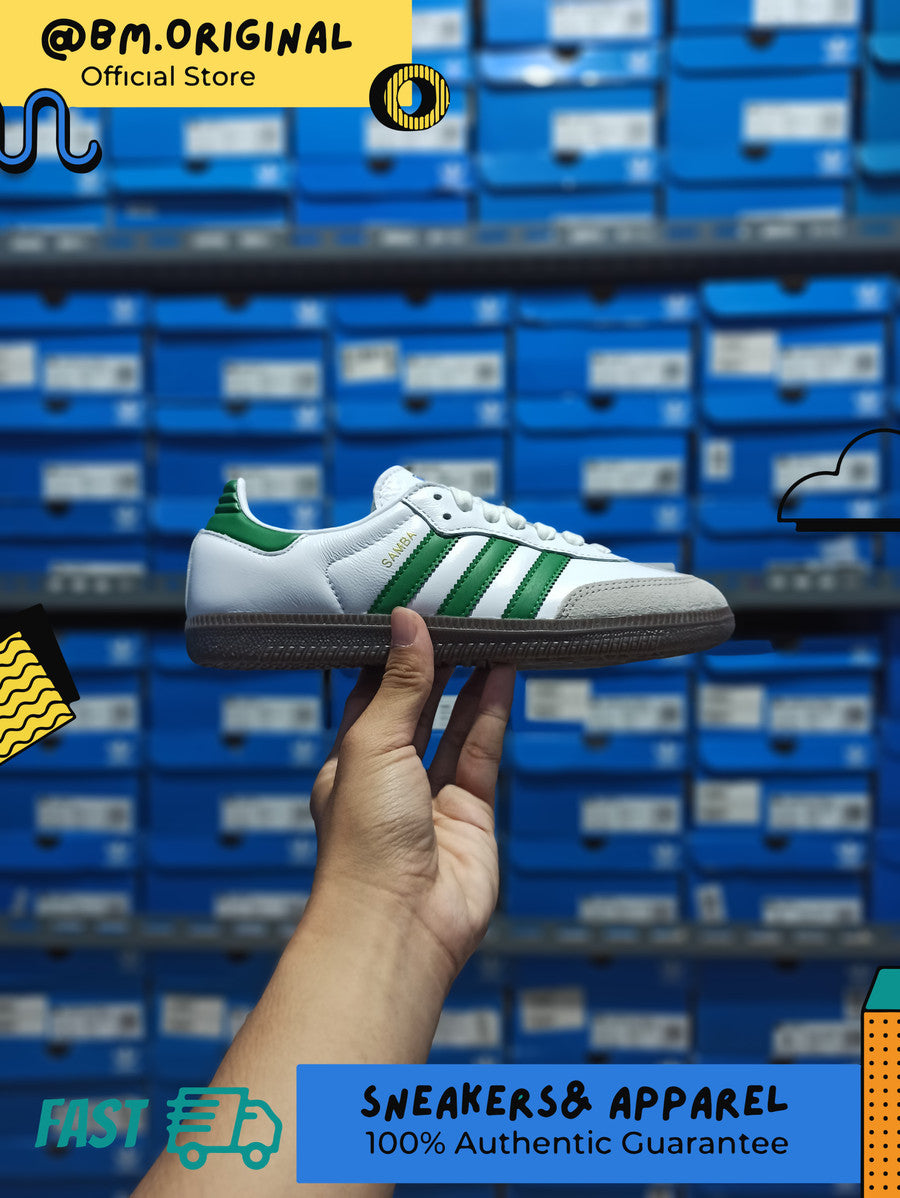 Adidas Samba OG White Green Gum IG1024