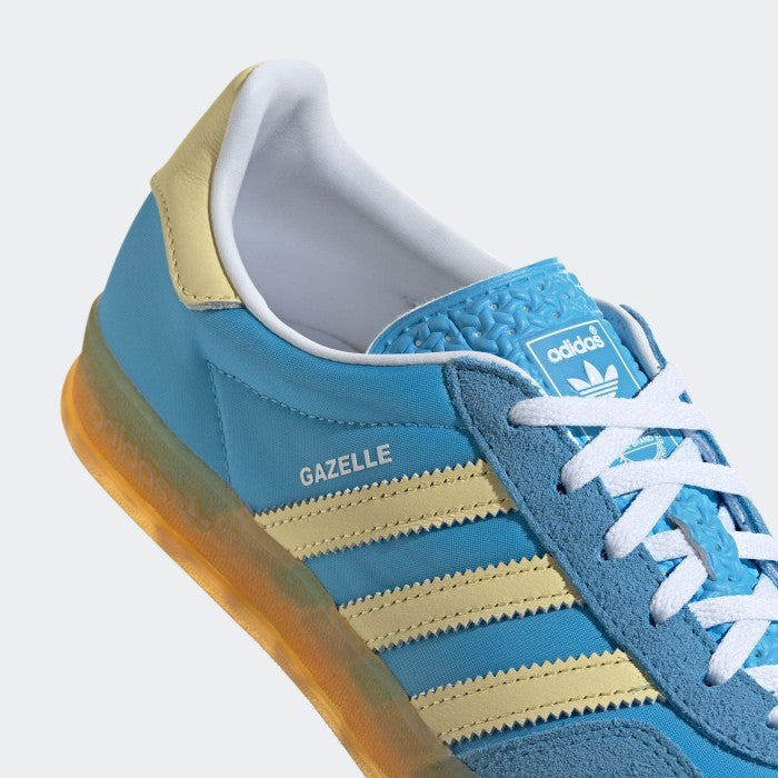 Adidas Gazelle Indoor Blue Burst Yellow Gumsole IE2960