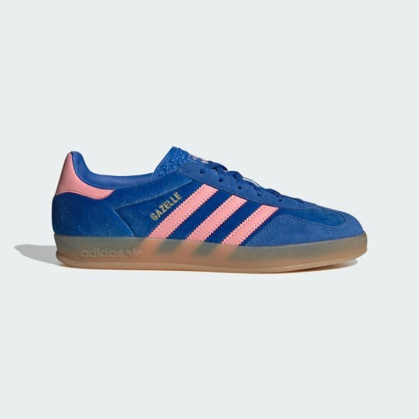 Adidas Gazelle Indoor W Blue Semi Pink Spark Gum IG6785