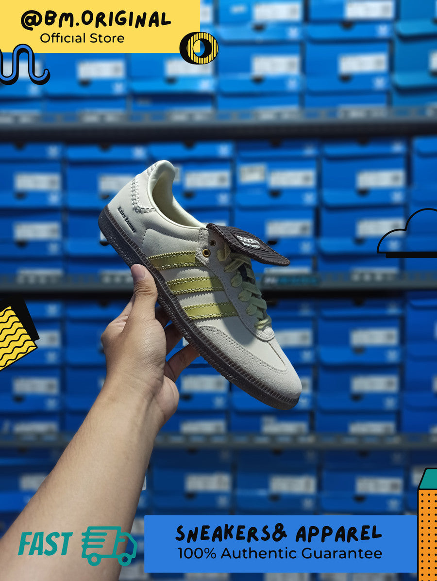 Adidas Samba Wales Bonner Nubuck Ecru Tint Almost Yellow Brown ID0217