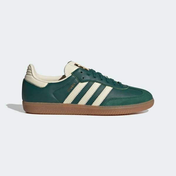 Adidas Samba OG Collegiate Green Cream White Gold Metallic IE0872