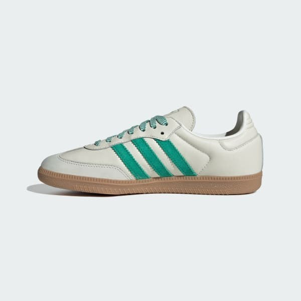 Adidas Samba OG Off White Court Green Hazy Green JI3906